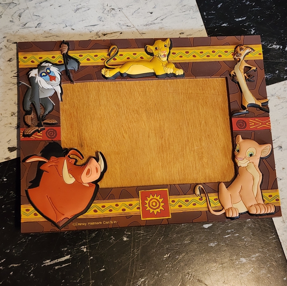 Vintage Hallmark Lion King Disney Photo Frame